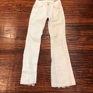 White Tag Jeans size 27 distressed